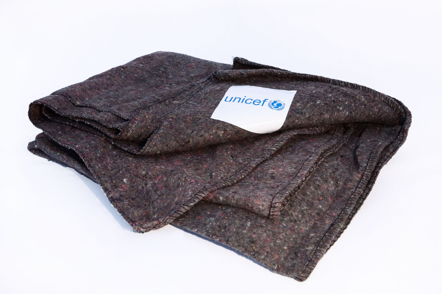 your text donation could buy a winter blanket like this