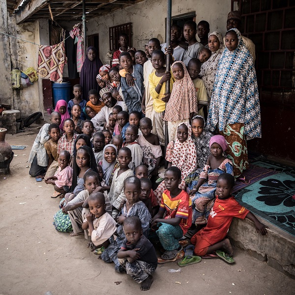 Mustafa Mala’s family in Nigeria has been displaced to Maiduguri by conflict.
