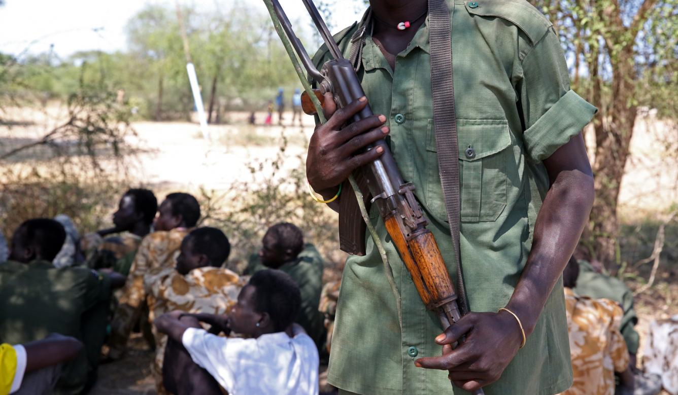 145 children were released by armed groups in South Sudan