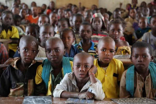 More than 200 pupils in a single classroom is not an unusual image in Eastern Cameroon.