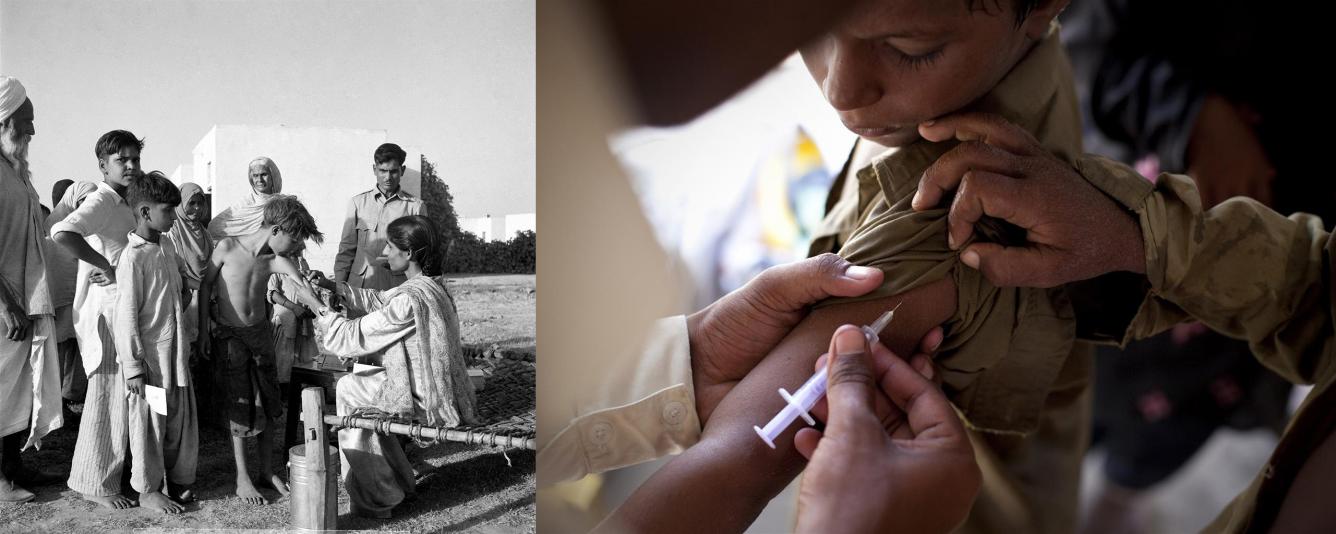 © UNICEF/UNI41892/Unknown and © UNICEF/UNI99750/Ramoneda