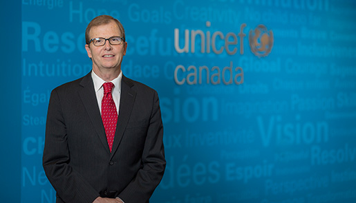 Photo of David Morley: UNICEF Canada CEO