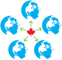 a graph showing 5 earths