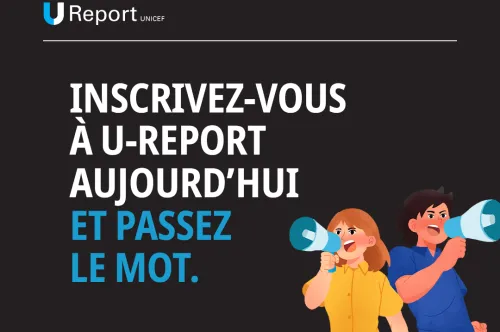 join u-report today and bring a friend