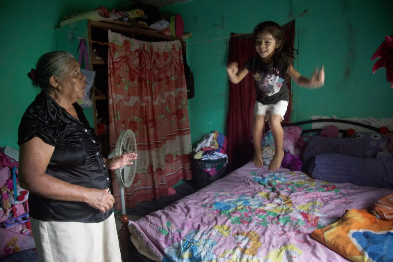 onzuelo Flores spends many hours every day interacting with Allizon.