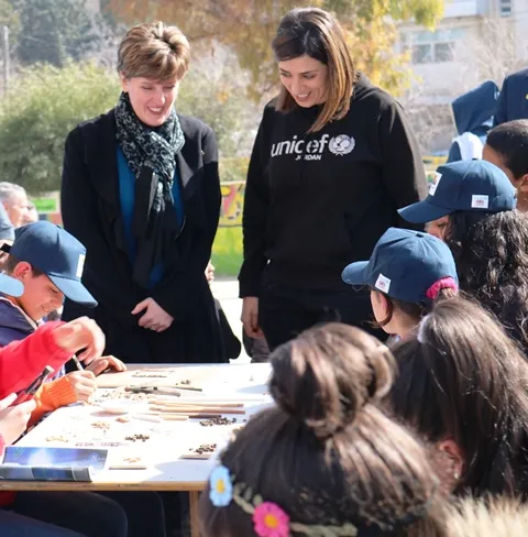 Minister Bibeau in Jordan