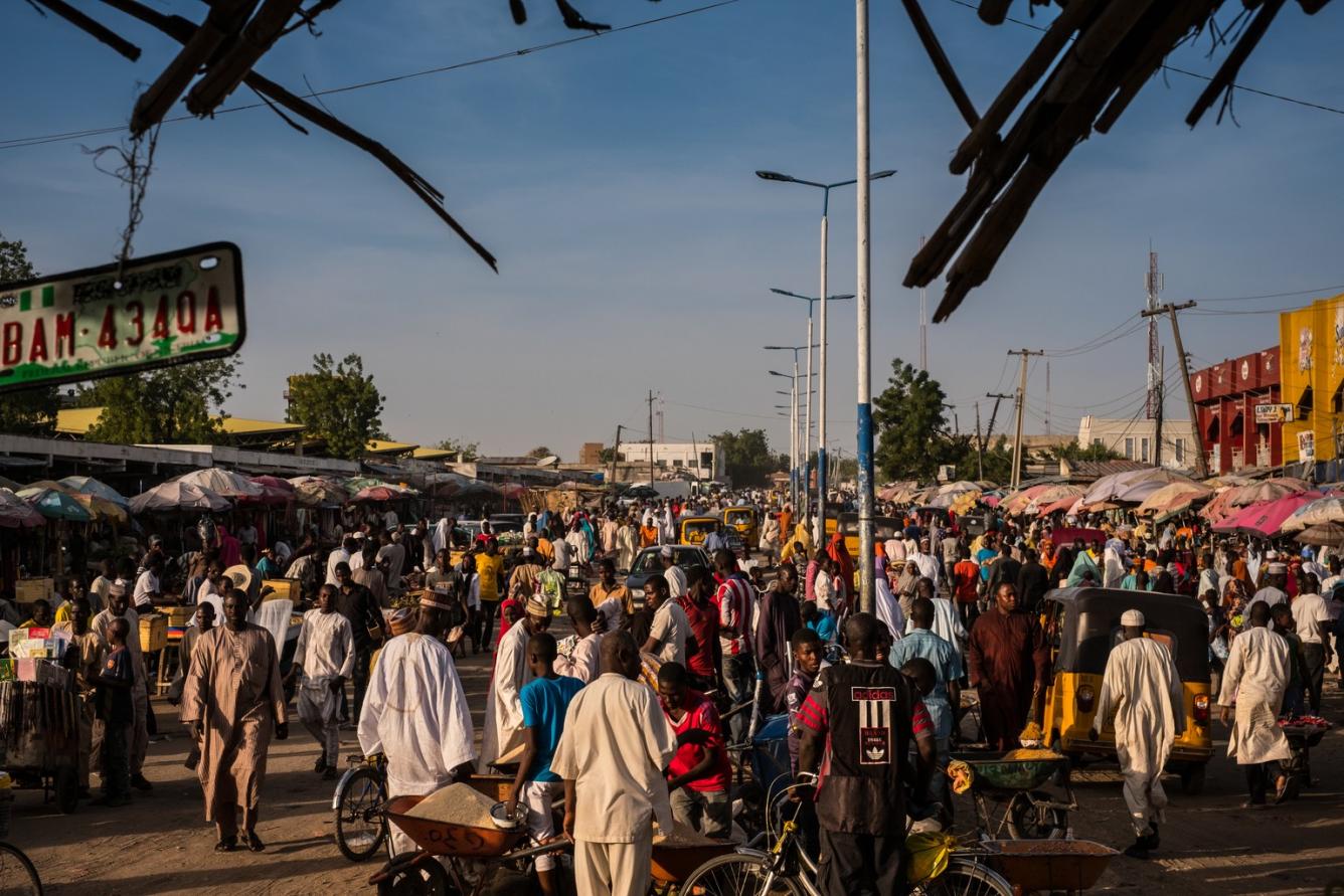 © UNICEF/UN058605/Gilbertson VII Photo — Maiduguri, March 2017