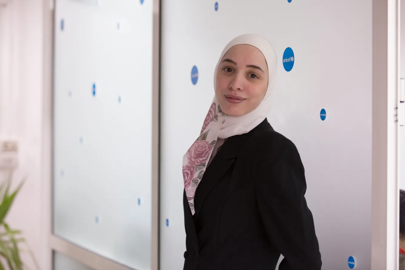 Leen poses for a picture