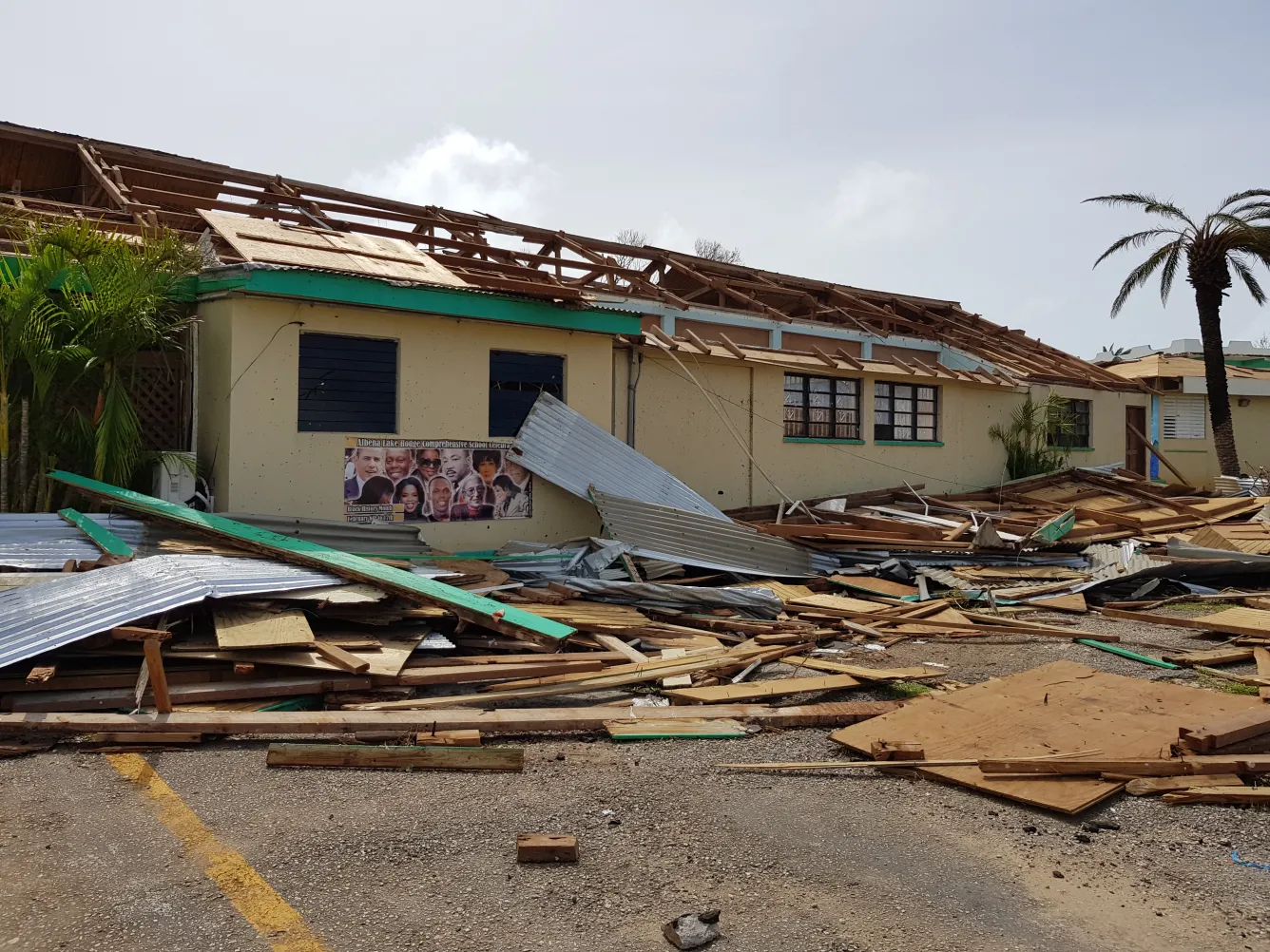 Albina Lake Comprehensive Secondary school in Anguilla.jpg