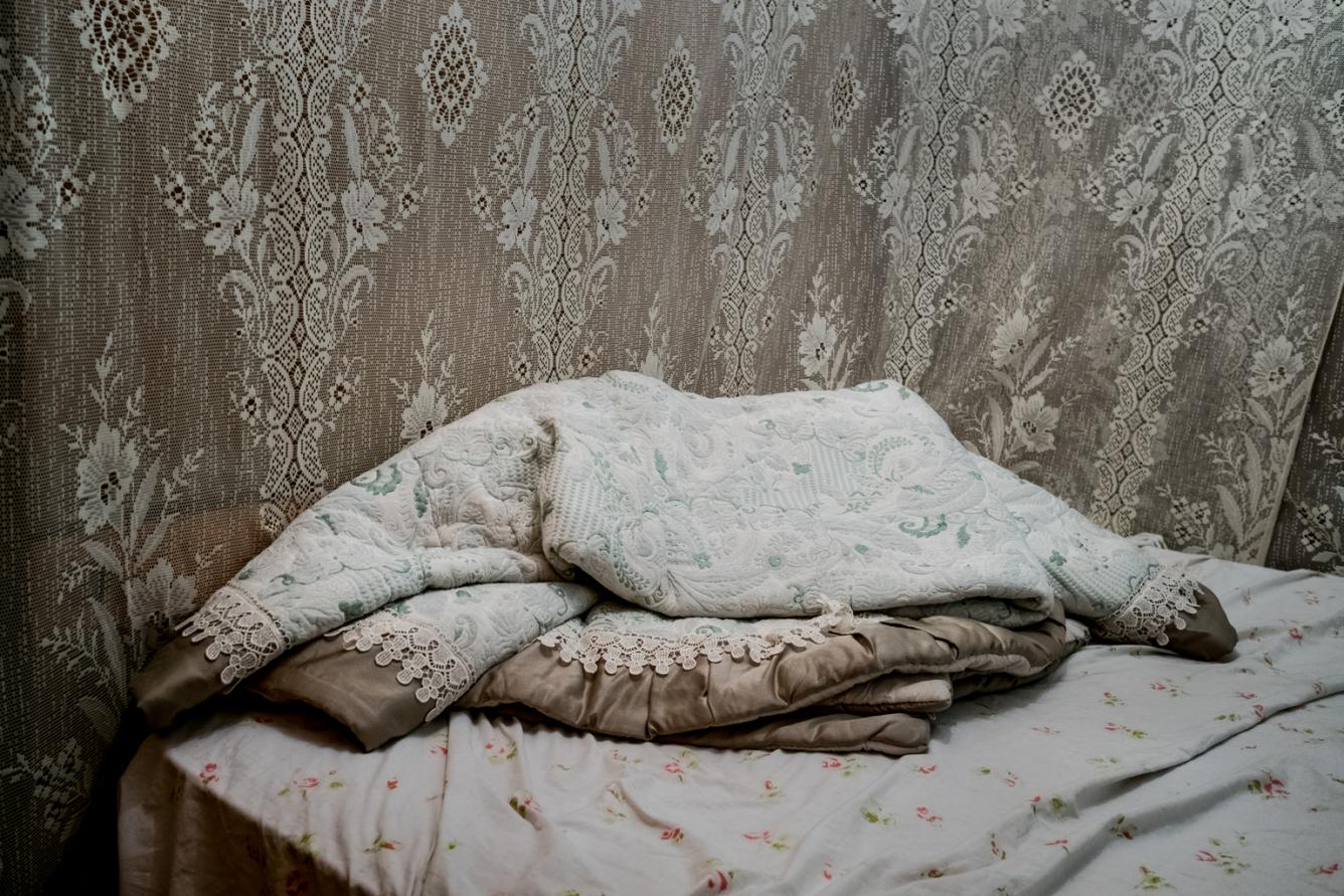 a room used by Nigerian prostitutes