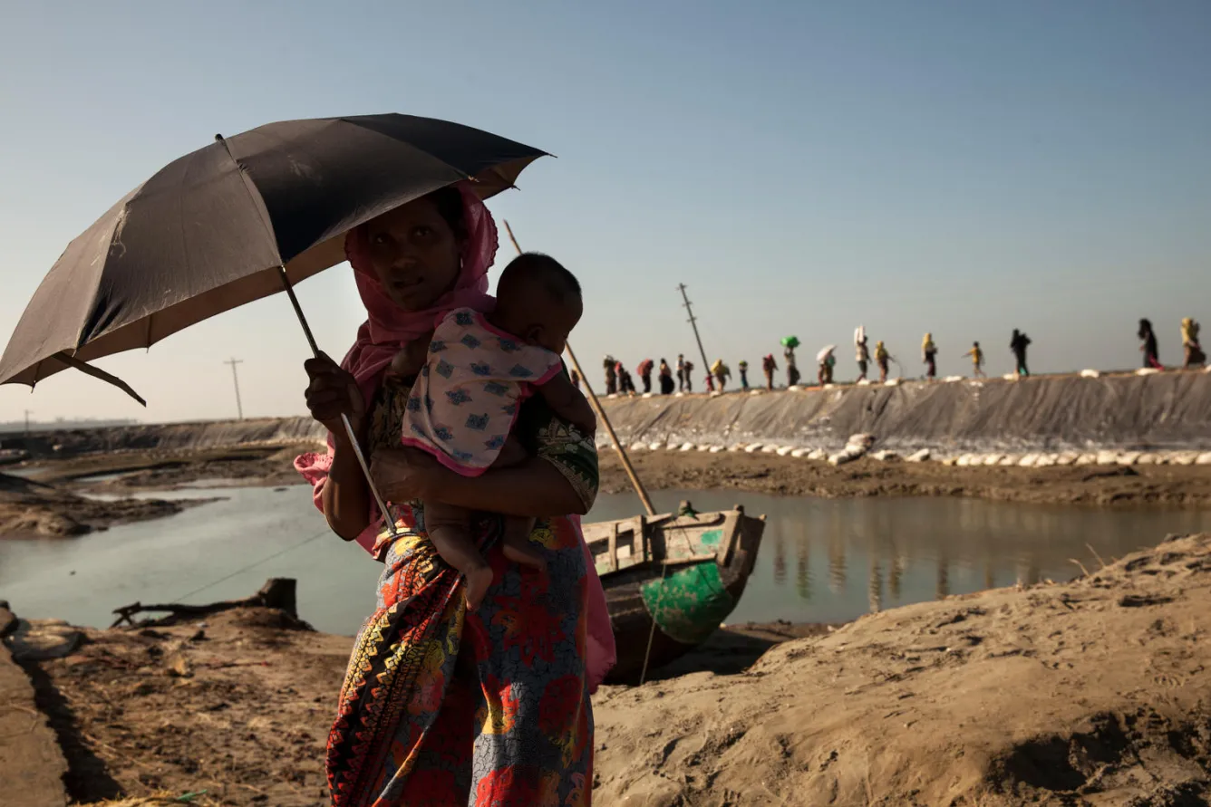 Rohingya refugees