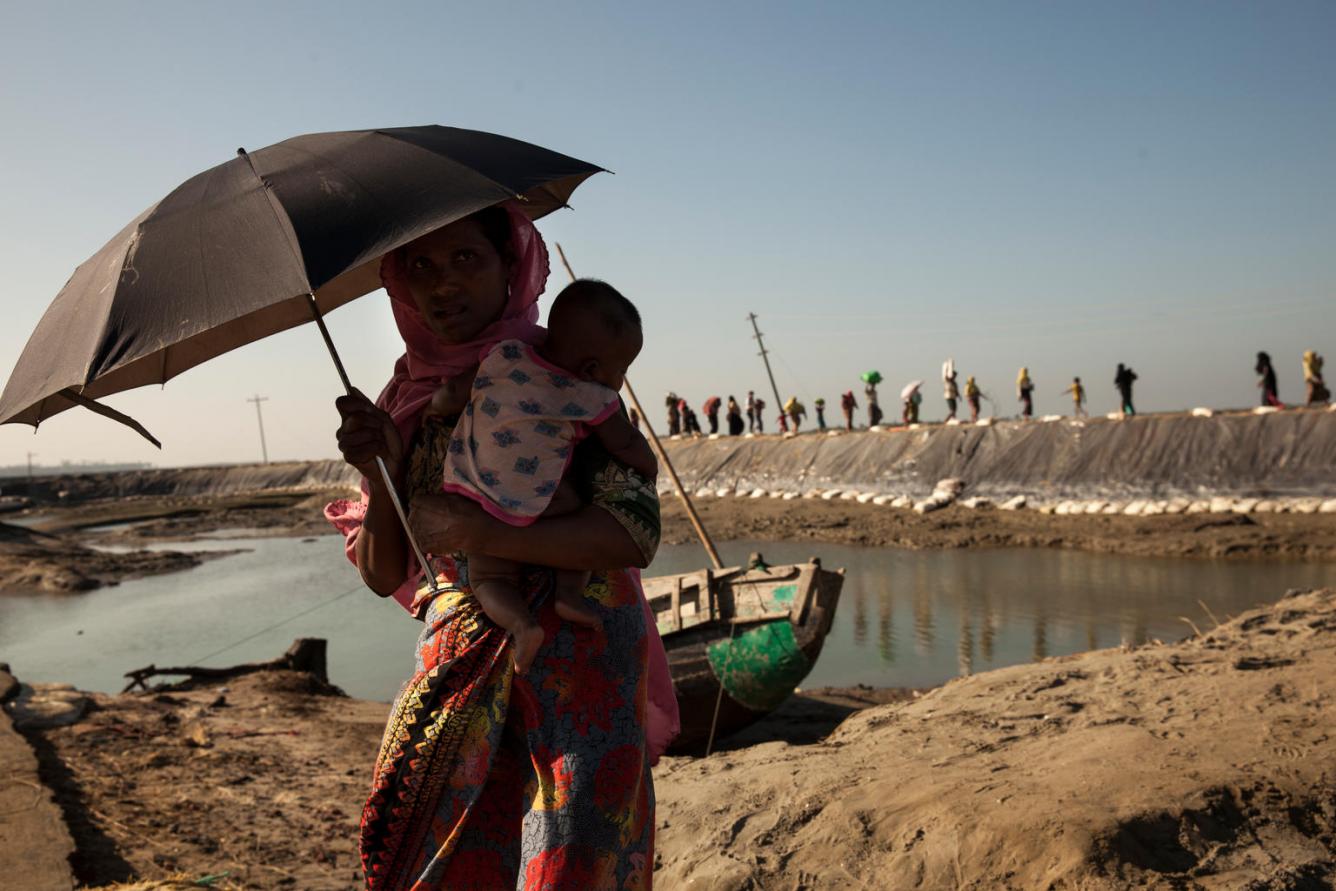 Rohingya refugees