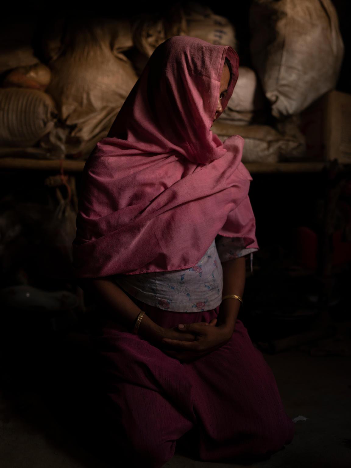 Azara, réfugiée rohingya âgée de 20 ans