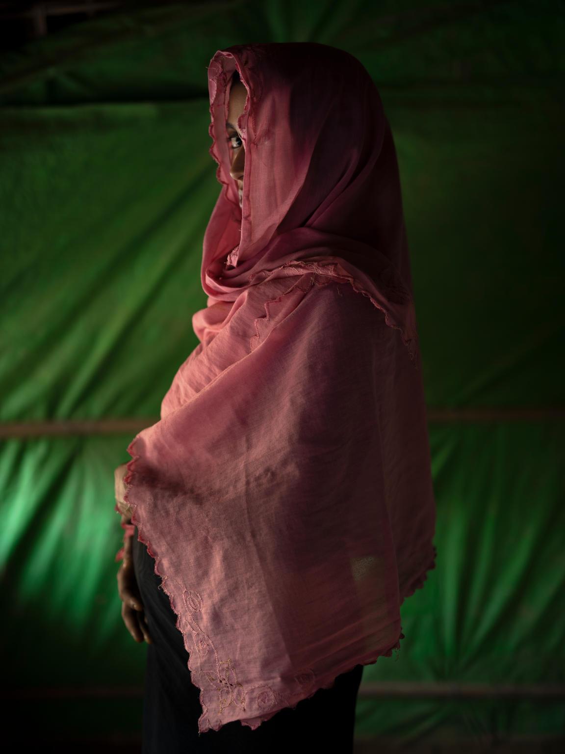Shofika, réfugiée rohingya âgée de 14 ans