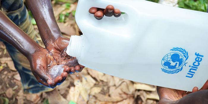 Clean water from UNICEF