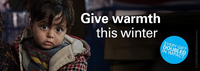 Give warmth this winter