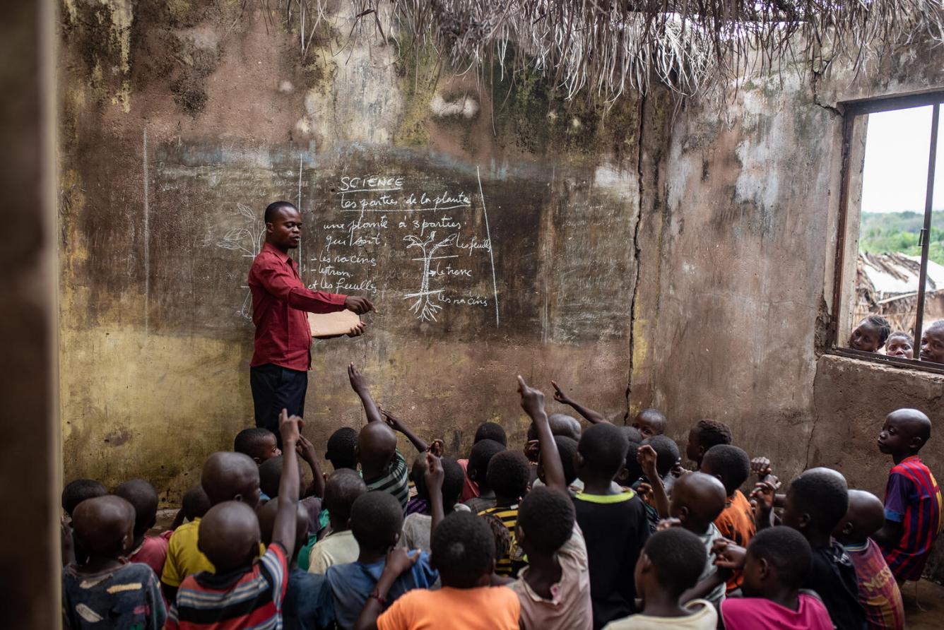 En raison de la COVID-19, plusieurs élèves en RDC ne sont pas encore de retour sur les bancs d’école.
