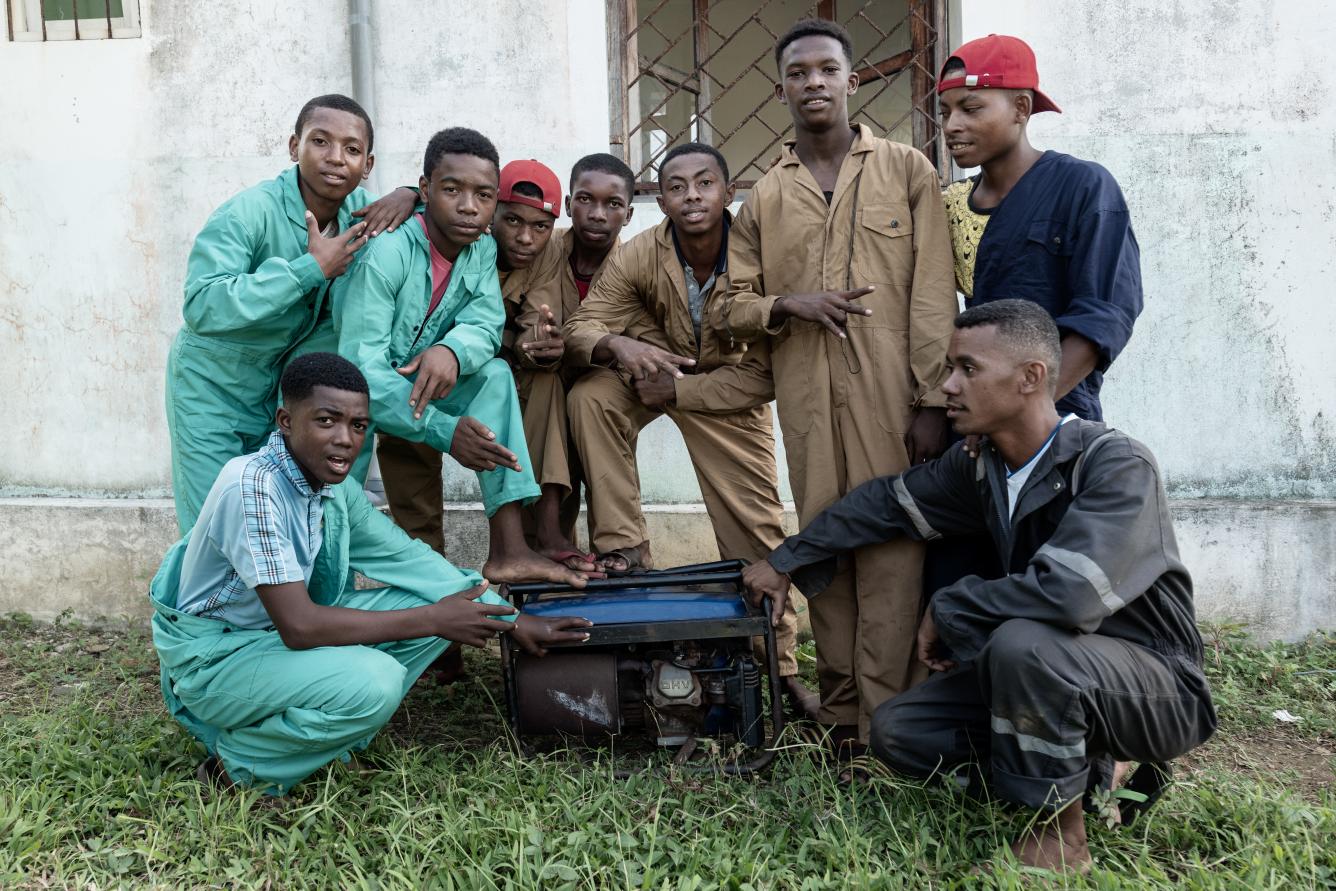By helping them develop skills and offering them prospects for the future, the Mahasoa Vocational Training Centre and its partners have opened new avenues for these young people.