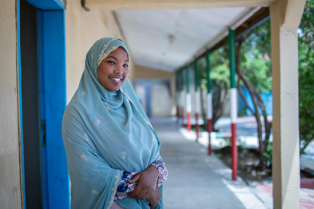 eacher and mentor Nimo Barkab Adour runs the Girls Empowerment Club at Borana Girls Primary school in Borana, Somaliland.