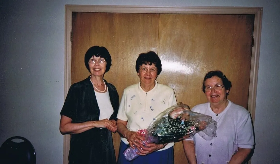 Jean poses with other UNICEF Guelph volunteers