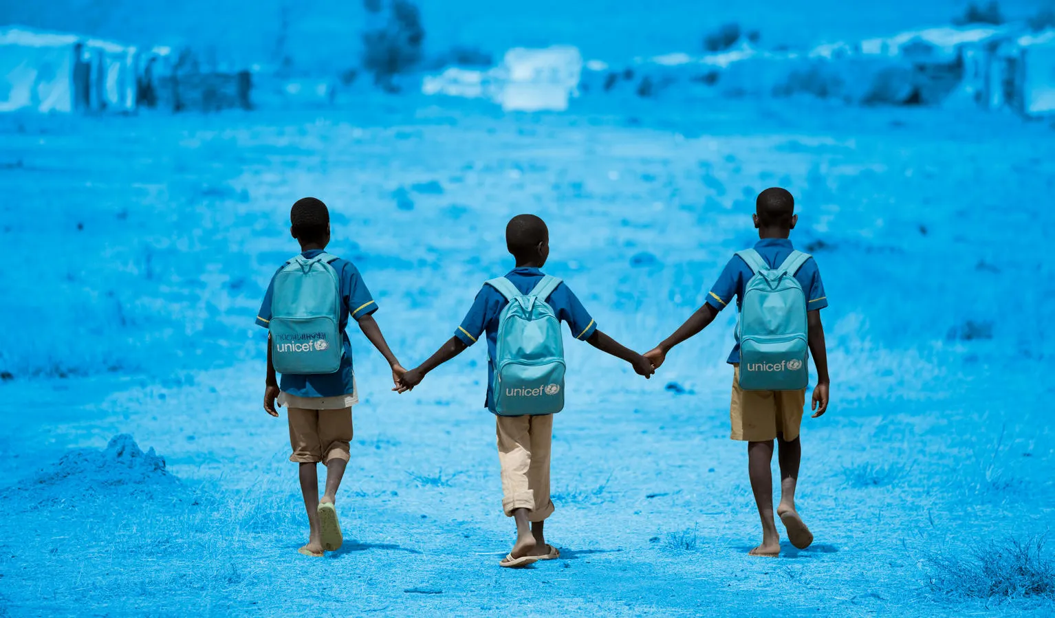 boys walking away