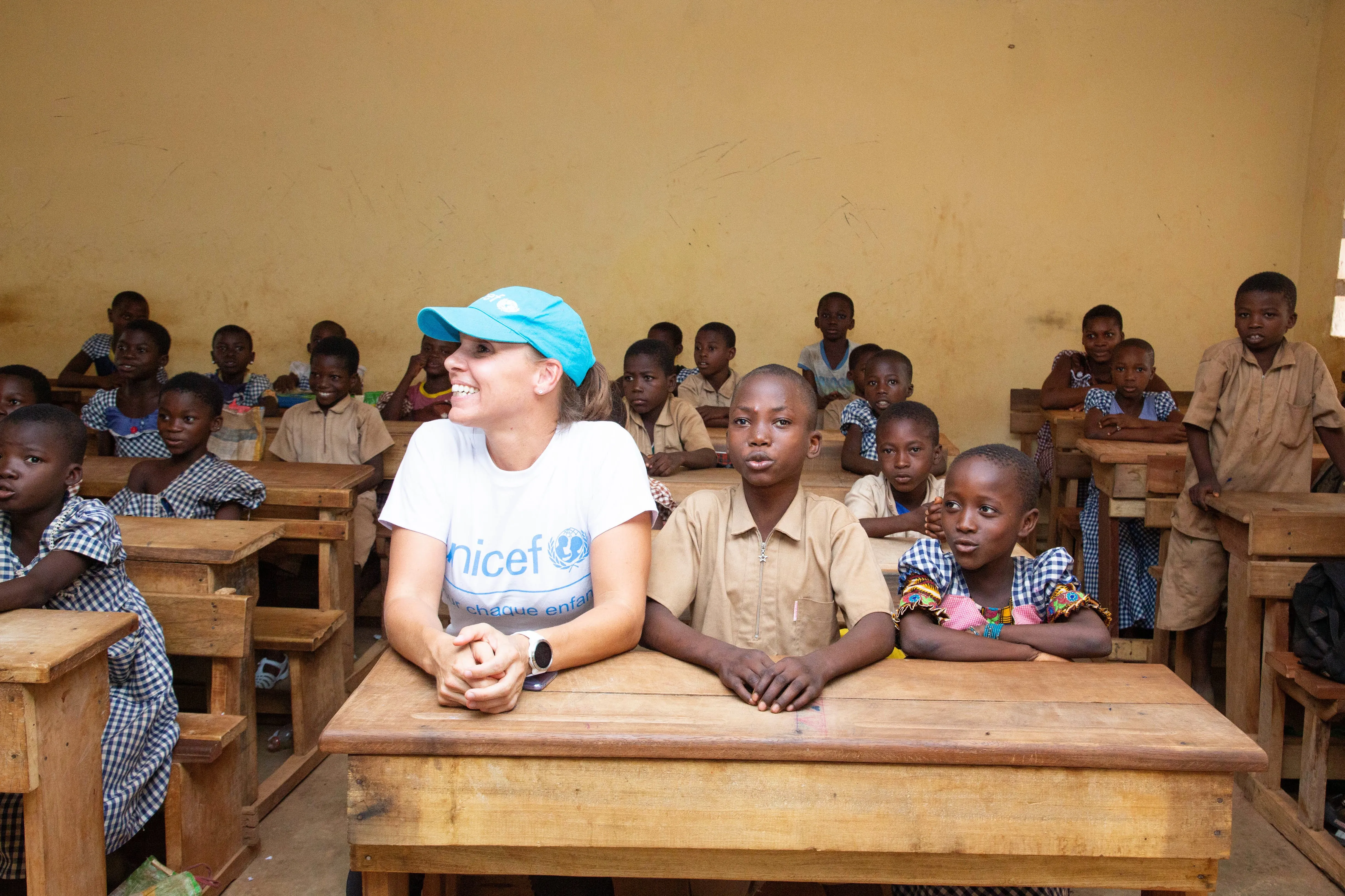 Sophie Chavanel est la chef de la communication pour le développement pour l’UNICEF en RDC.