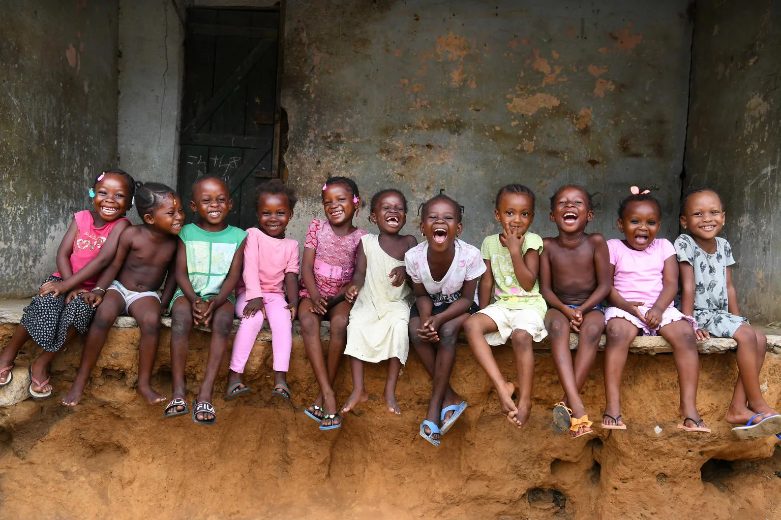 children in Abidjan