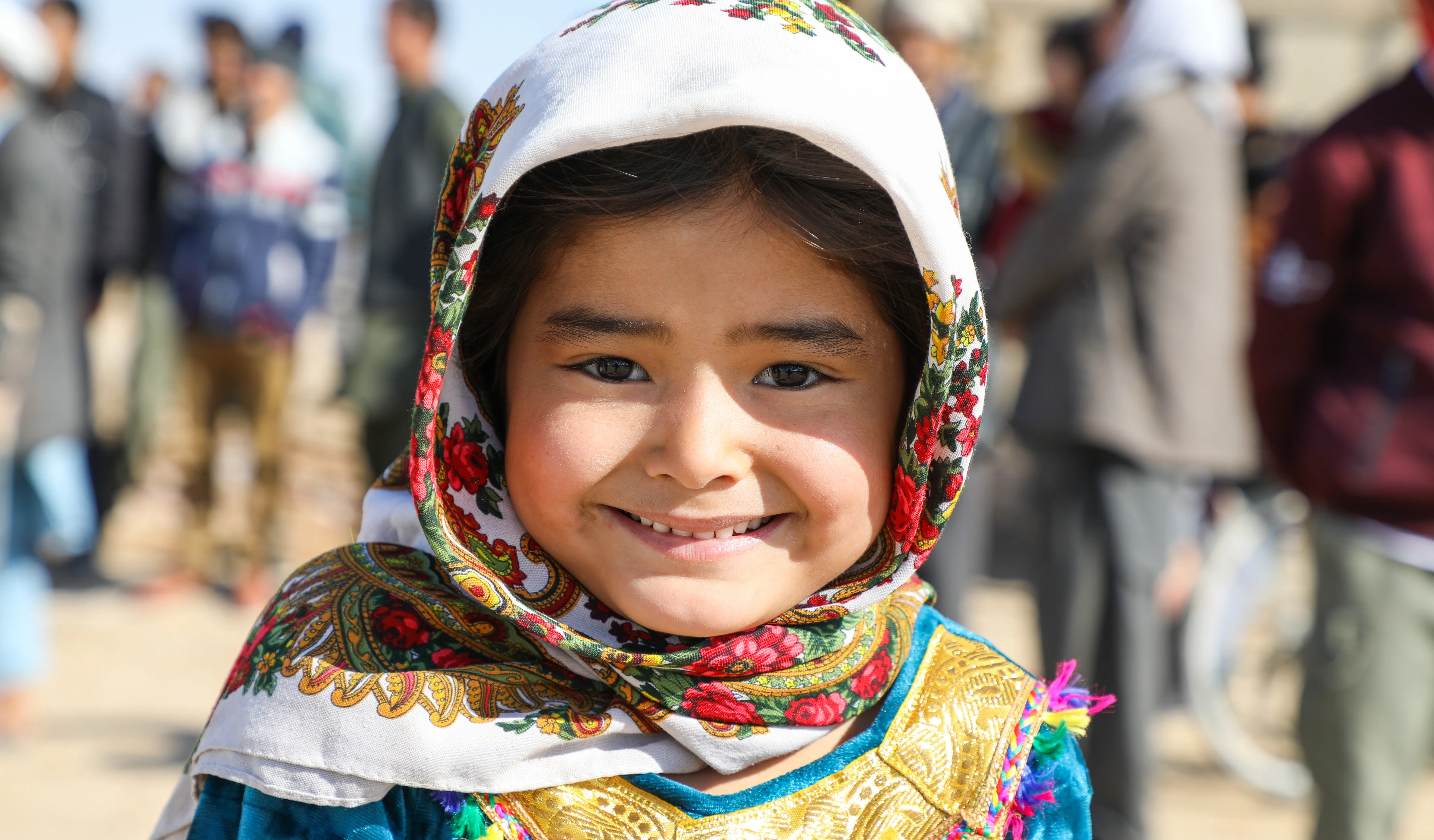 Rangina, 7 years old, is from Mazar-e-Sharif, a northern province in Afghanistan. Her dream is to become an engineer so that she can provide water for her village.