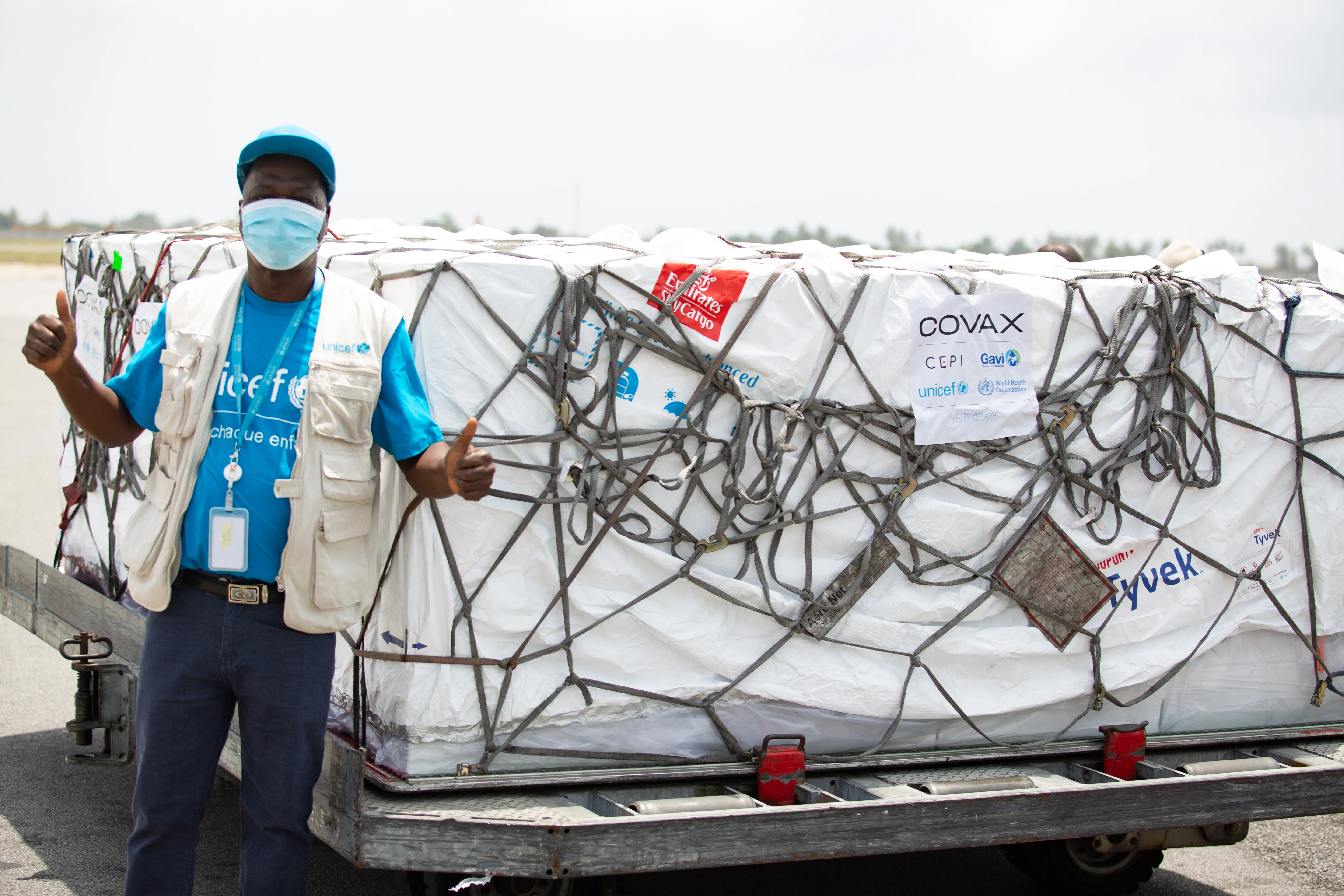 On Friday 26 February 2021, Cote d’Ivoire has received 504,000 COVID-19 vaccine doses from the COVAX Facility. 