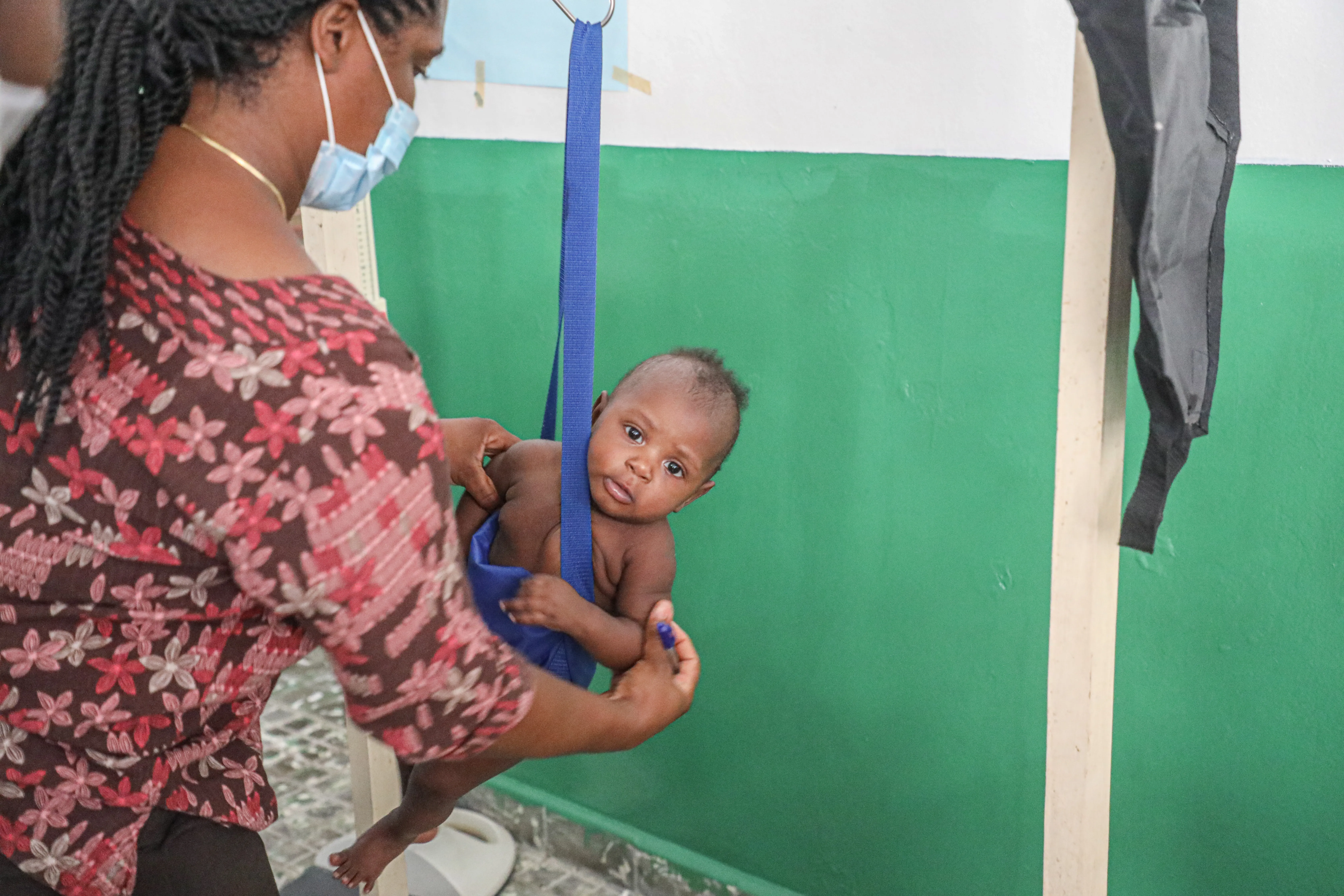 St Jean du Sud Health, Haiti, on 26 May 2021. 