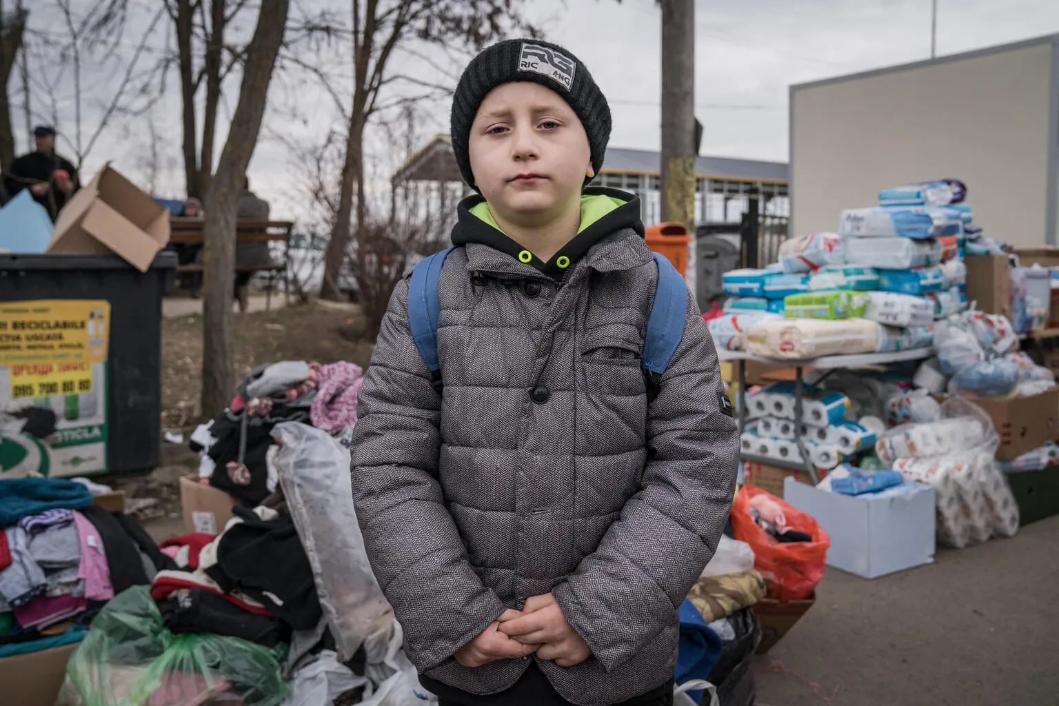 Child accompanied across the Romanian border
