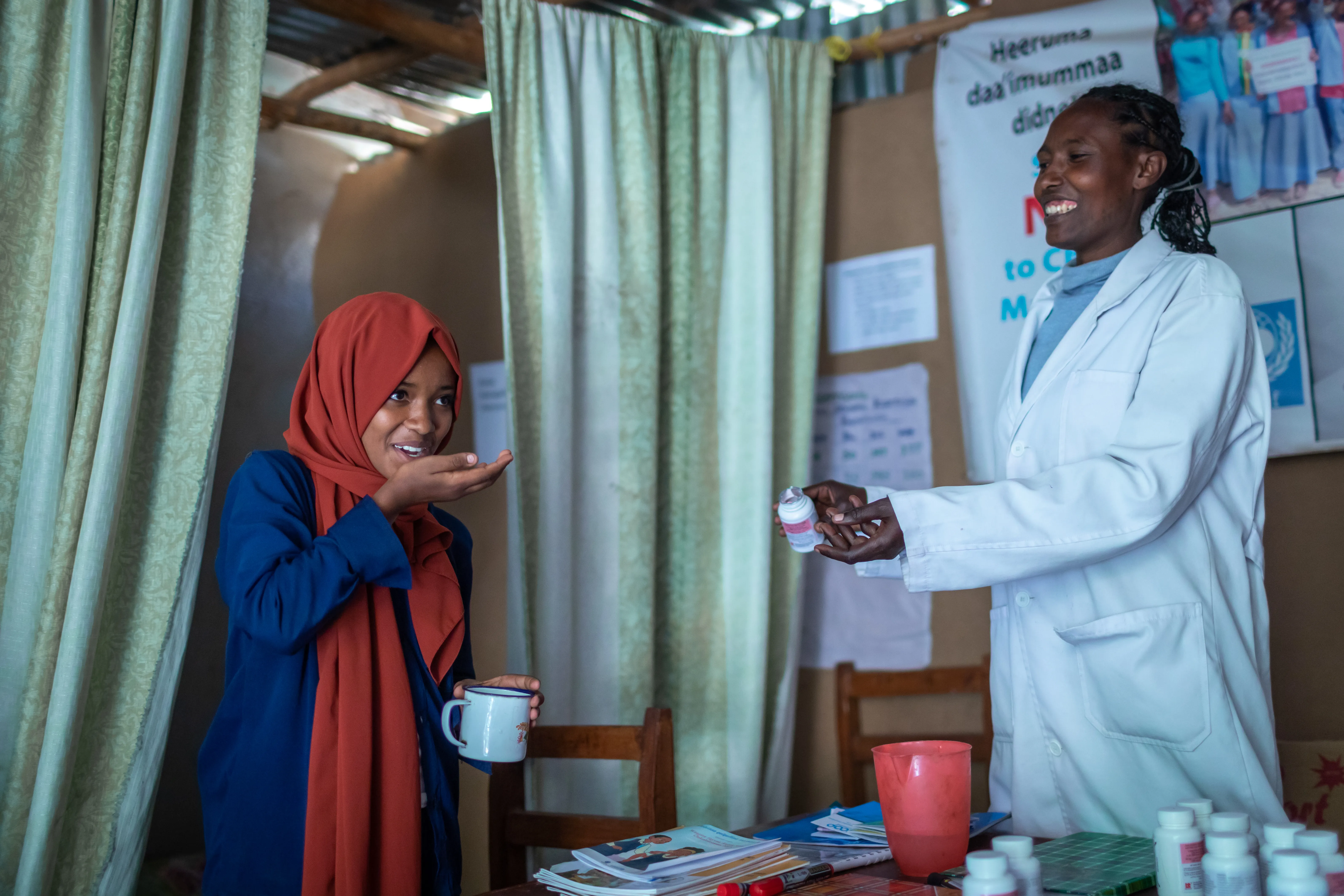 How iron and folic supplements are helping prevent anaemia and improve school attendance for adolescent girls in Oromia, Ethiopia.