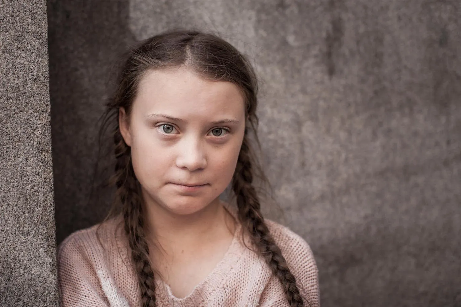 A photo of Greta Thunberg