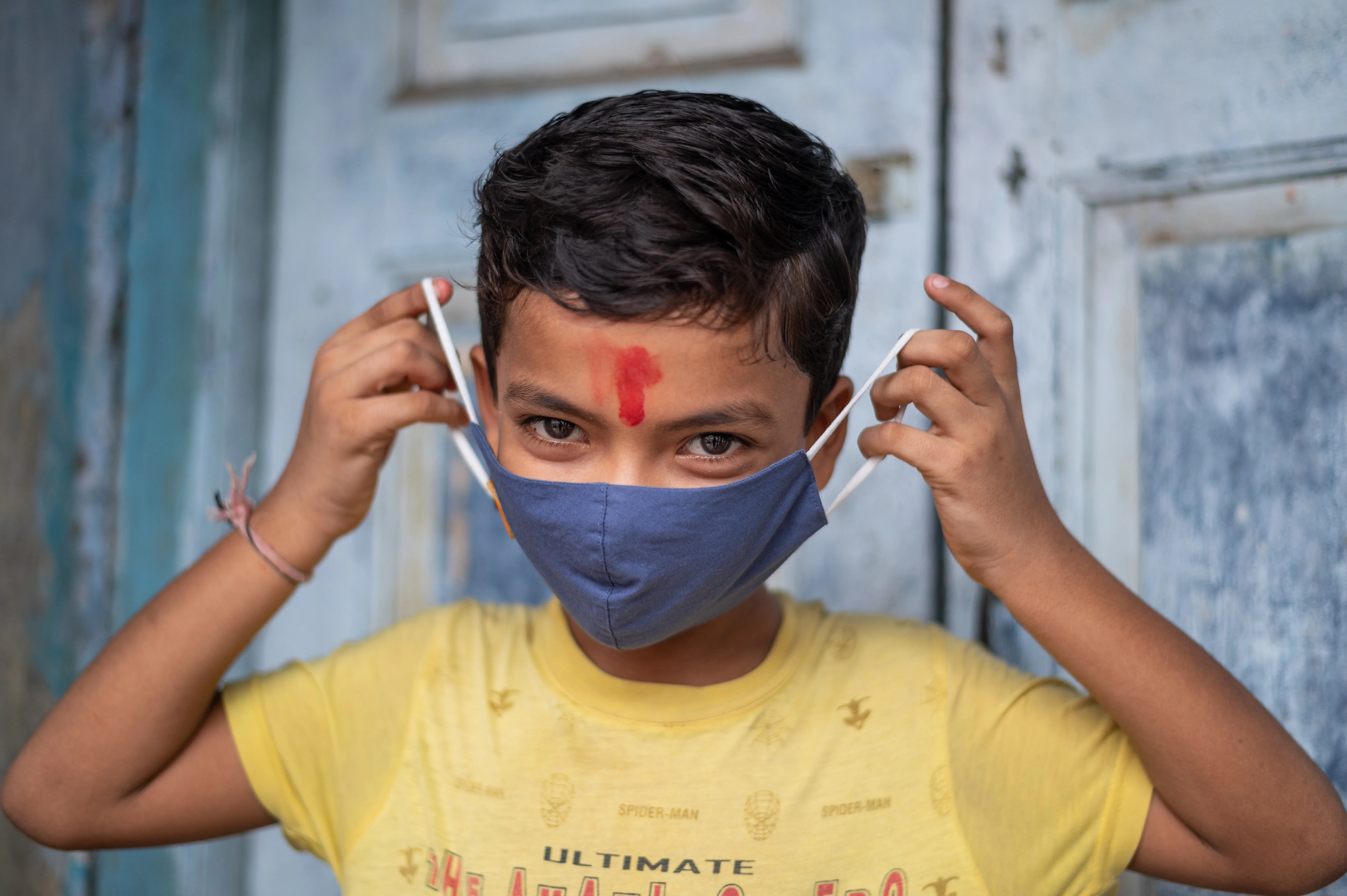 Ujas 11 shows how to correctly wear masks