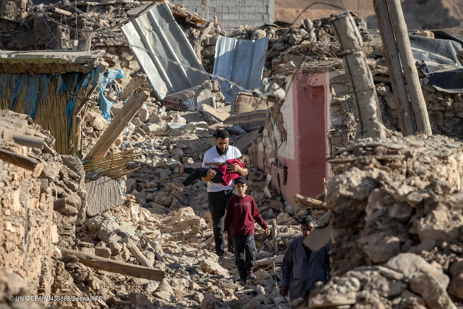 At least 100,000 children affected by Morocco earthquake – UNICEF