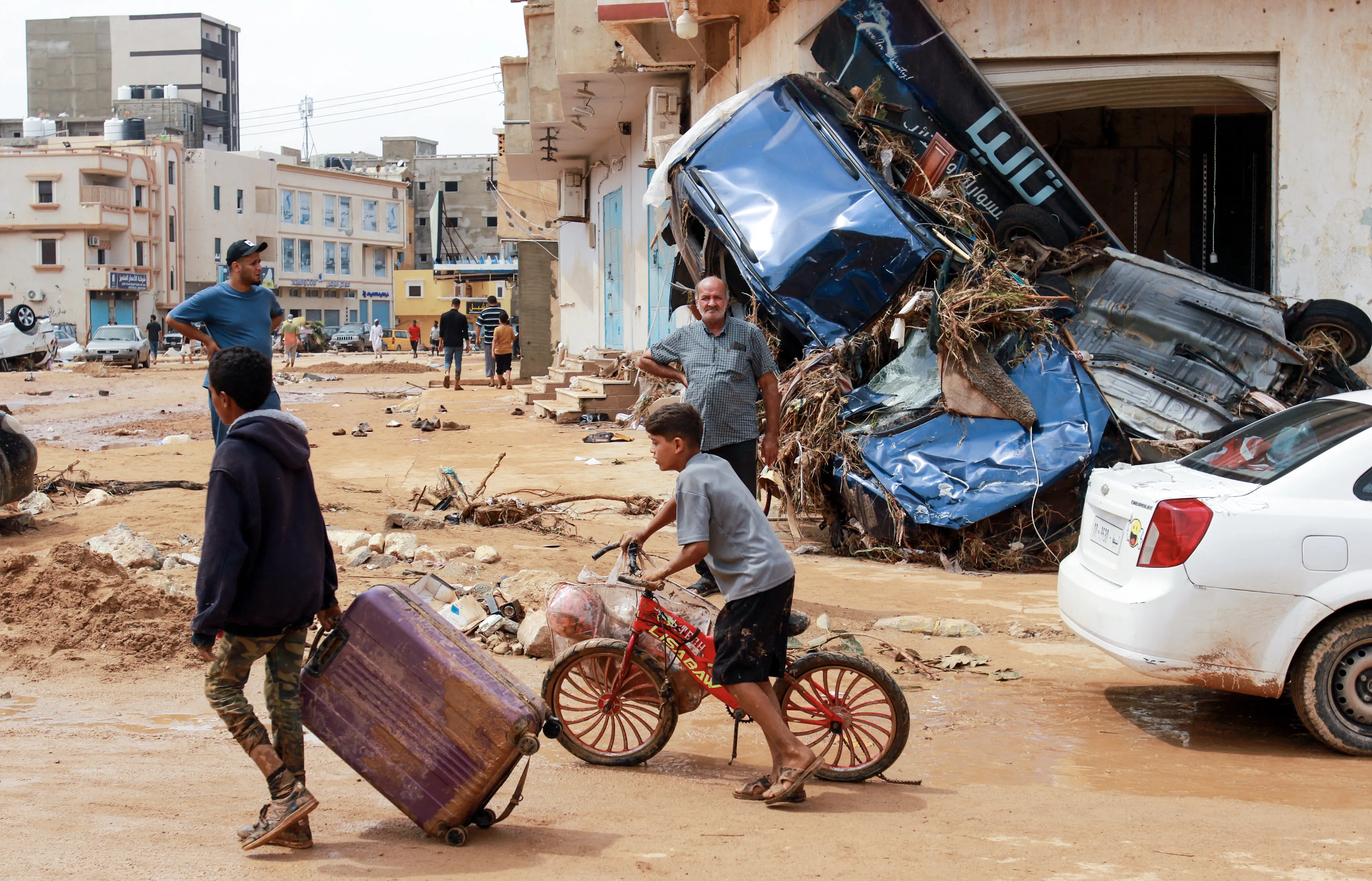Nearly 300,000 children affected in Libya after Storm Daniel devastates entire communities - UNICEF