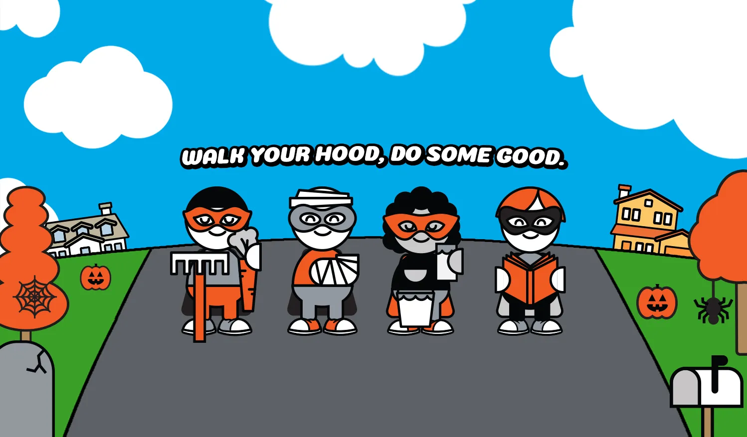 UNICEF Halloween Heroes graphic