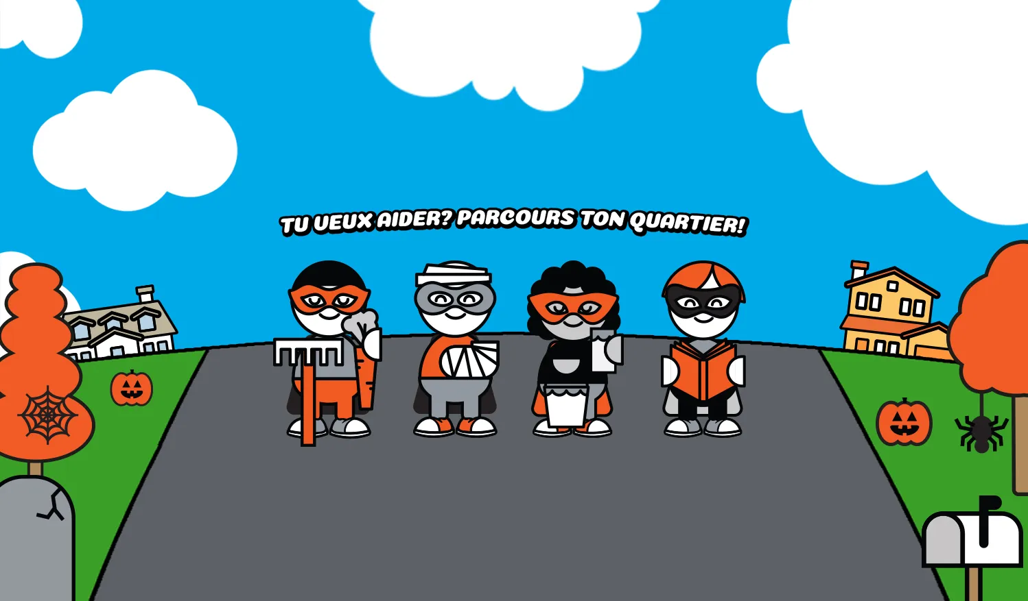 UNICEF Halloween Heroes graphic
