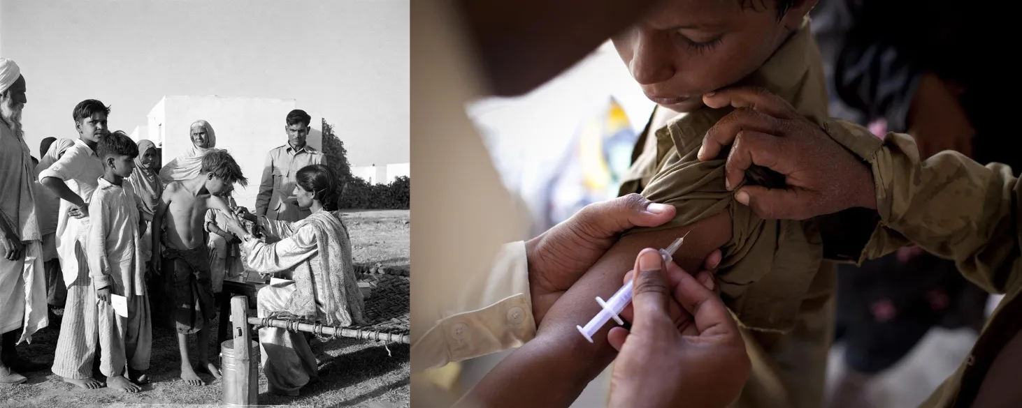 © UNICEF/UNI41892/Unknown and © UNICEF/UNI99750/Ramoneda