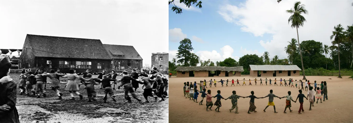 © UNICEF/UNI43110/Groman and © UNICEF/UNI46342/Pirozzi