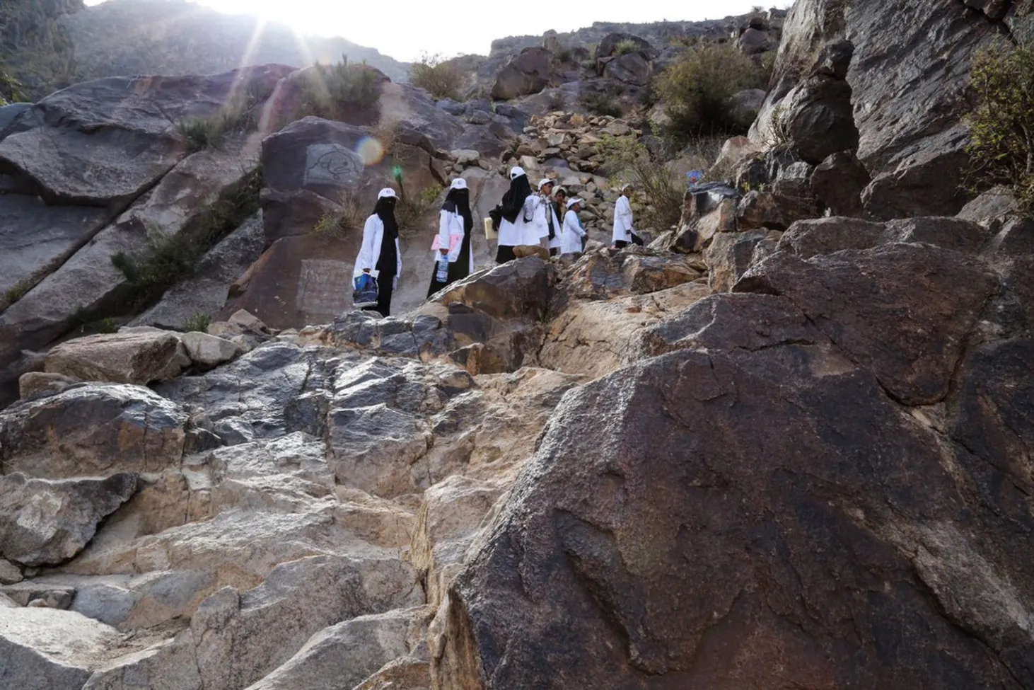 Health workers in Yemen