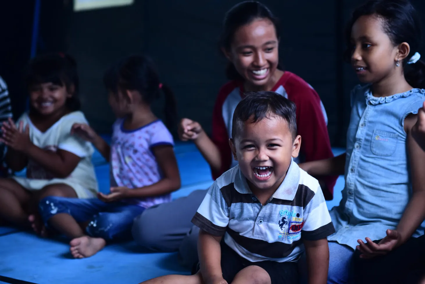 Happy child, Indonesia
