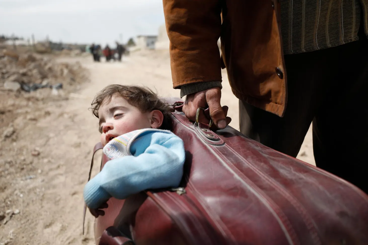 enfant, Syrie, refugie