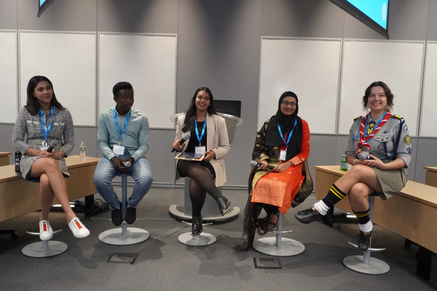 Youth Advocates Panel at SUNY Global Centre  