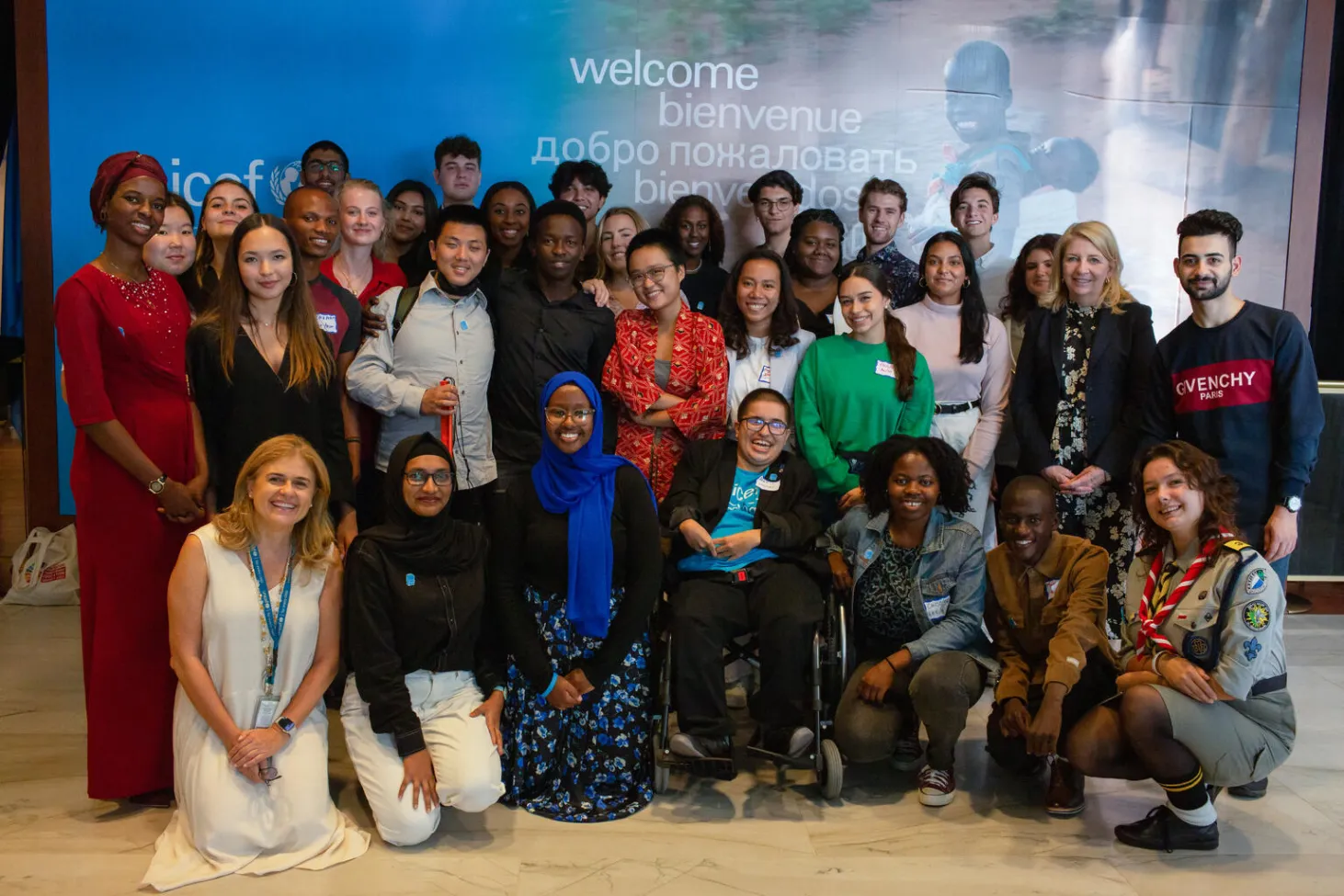 Meeting with Executive Director of UNICEF, Catherine Russell. 