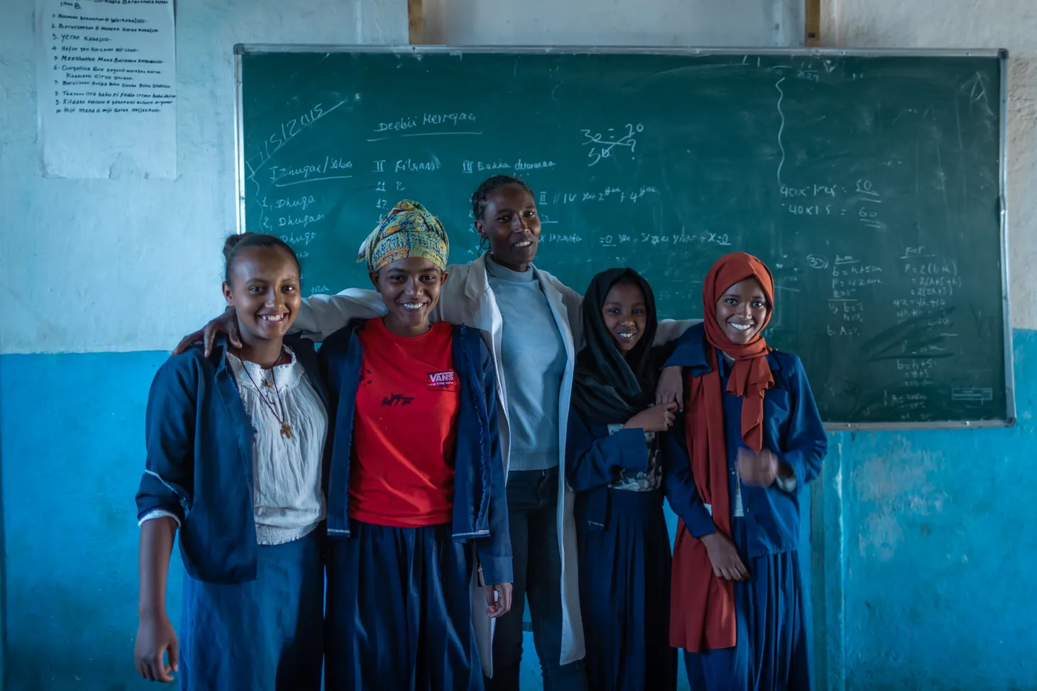 Etenesh Sime has worked as a teacher for 14 years. She’s currently a science teacher and focal point for a UNICEF-supported iron and folic acid project for adolescent girls at Haile Aba Marsa school in Ethiopia’s Oromia region.