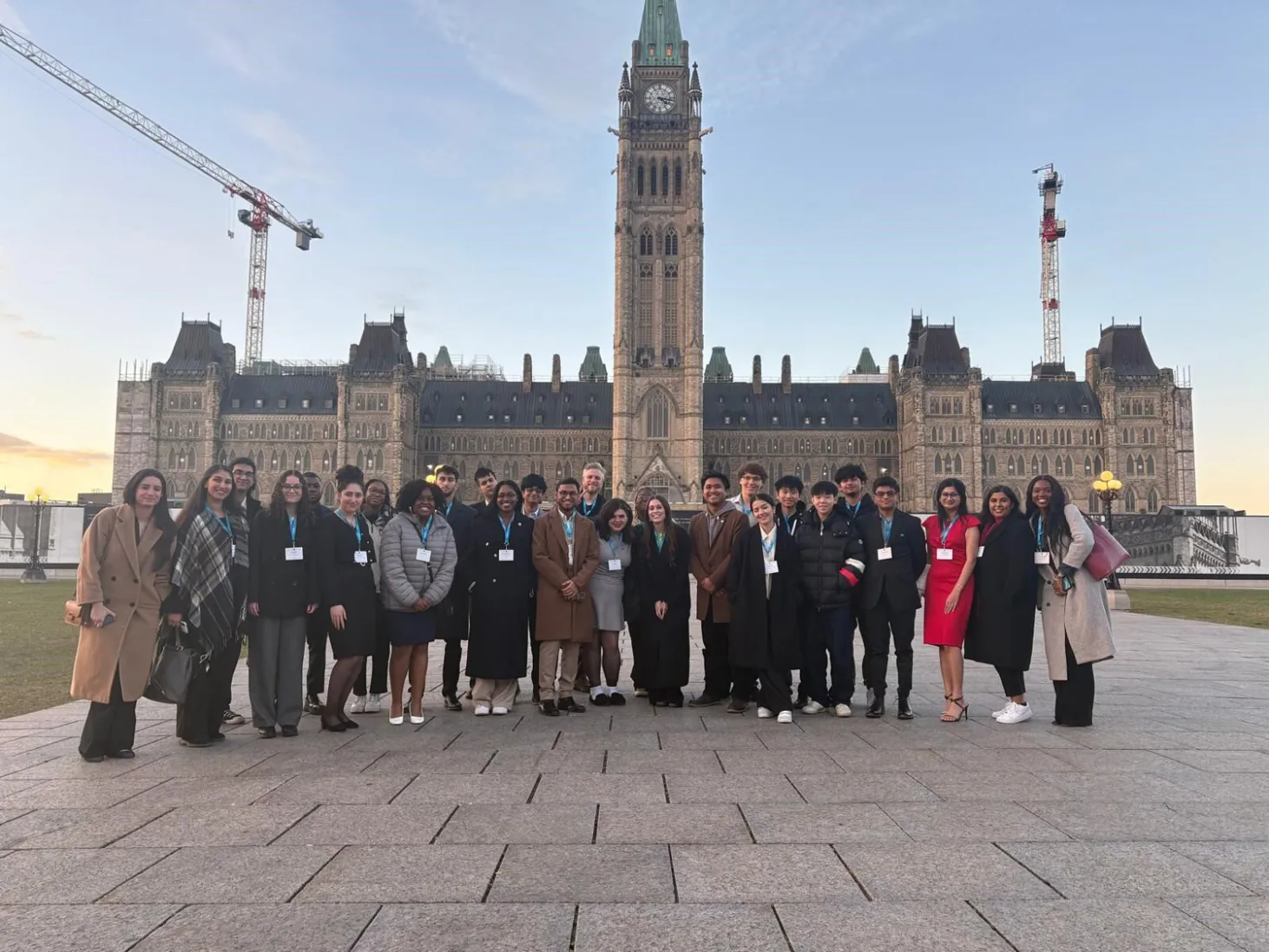 Youth advocates at the UNICEF Canada’s Youth Advocacy Summit in Ottawa during National Child Day.  