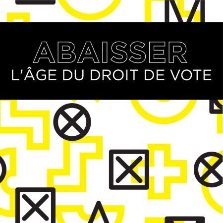 Abaisser l'âge du droit de vote