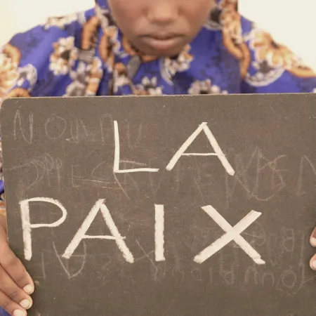 girls want peace in Mali