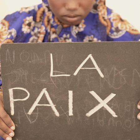 girls want peace in Mali